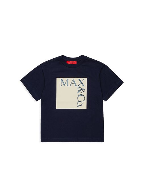 T-shirt, bambina, logata. MAX&CO. | MX0005 MX057MX854